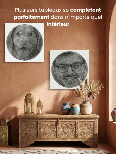 Tableau en fils Mini